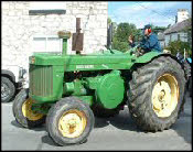 Tractor rally in Cilcain